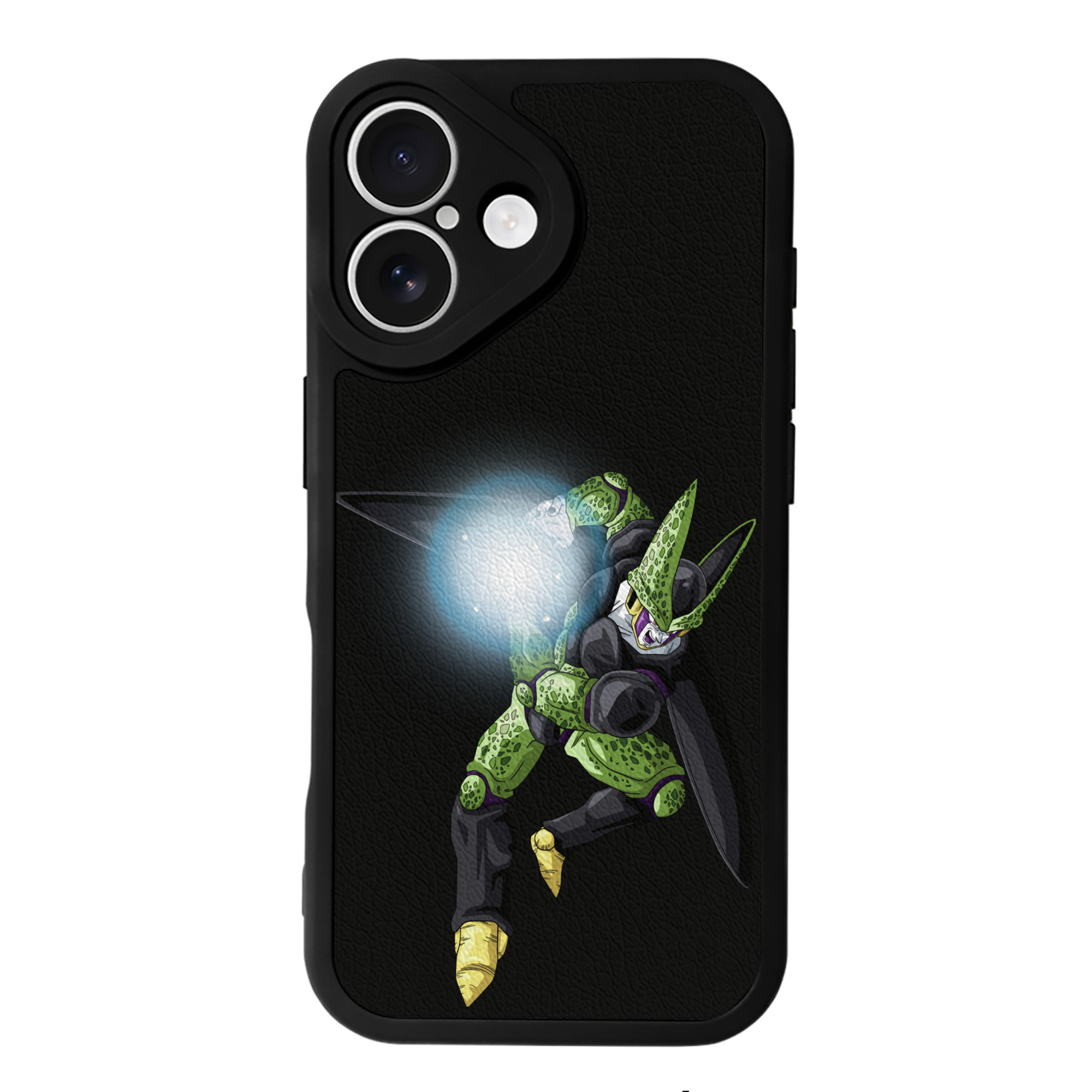 （画像用） ドラゴンボール セル DRAGON BALL Cell 【iPhone 16シリーズ対応】シリコンスマホケース（レザー調） 材質：シリコン